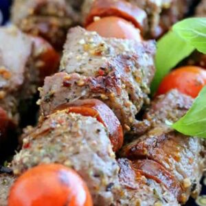 Brochettes boeuf