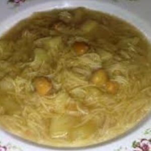 Soupe vermicelles